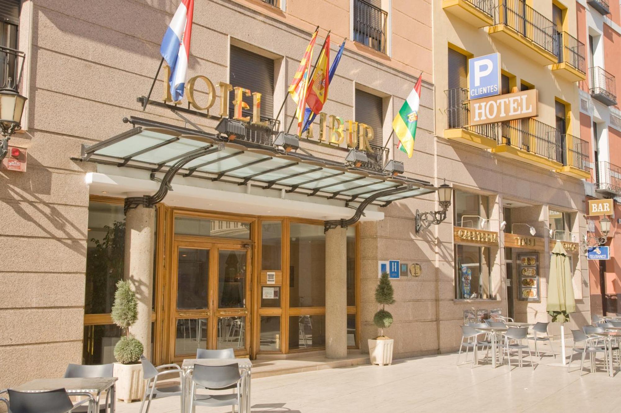 Hotel Tibur Сарагоса Экстерьер фото